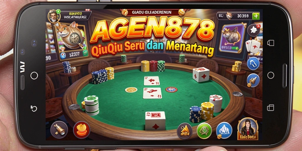 Tampilan gameplay QiuQiu yang menarik di AGEN878.