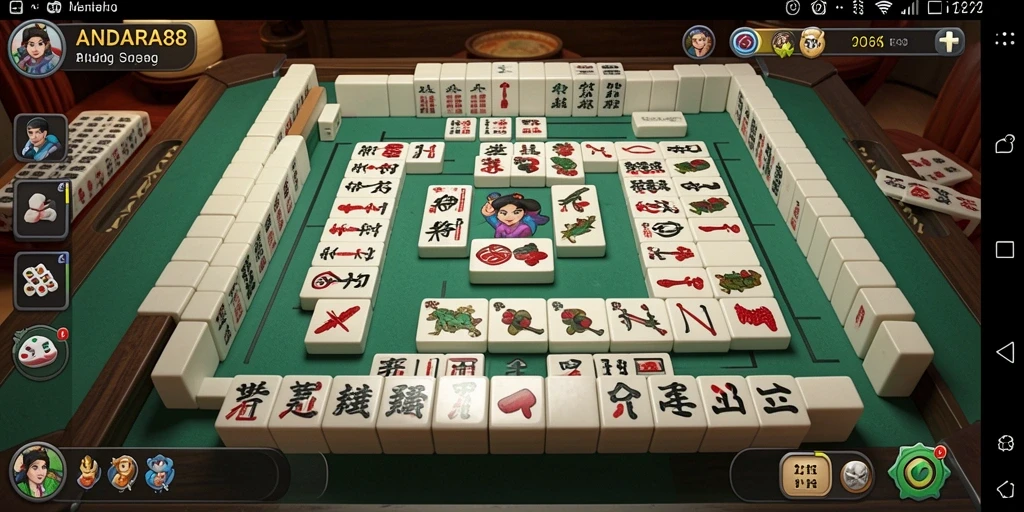 Screenshot gameplay menampilkan momen seru di ANDARA88.