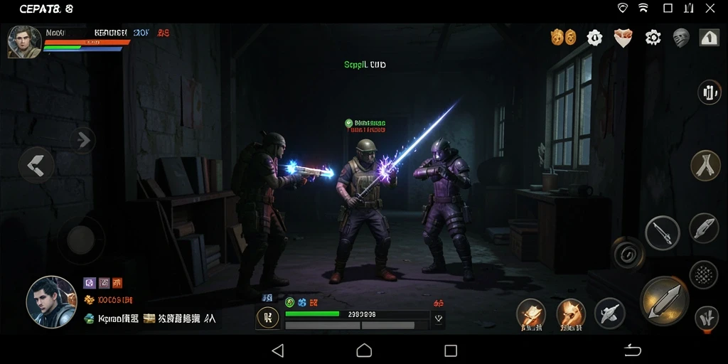 Tampilan gameplay <strong>CEPAT88</strong> yang penuh ketegangan dan kegelapan.