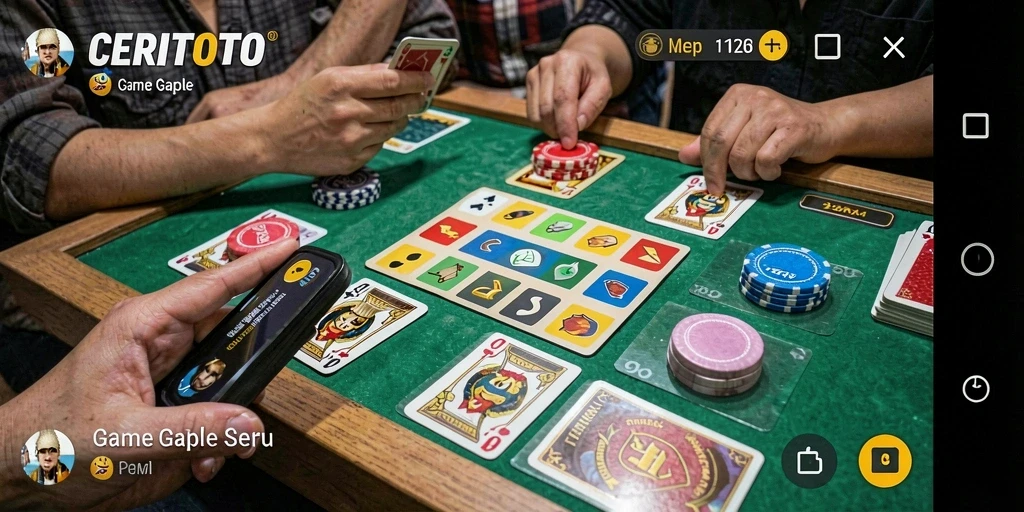 Gameplay Gaple yang menarik dan interaktif di CERITOTO.
