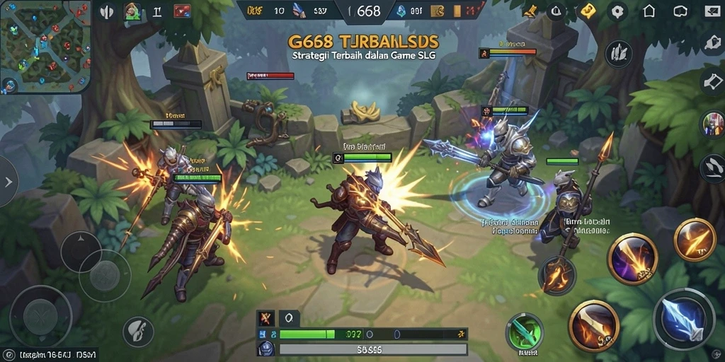 Tampilan menarik dari gameplay G668 yang penuh strategi.