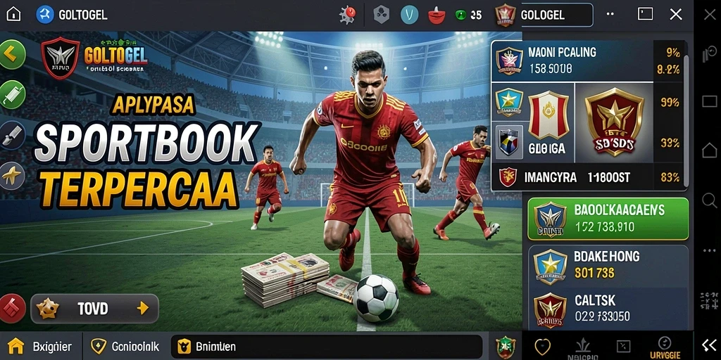 Tampilan gameplay GOLTOGEL yang menarik dan interaktif.