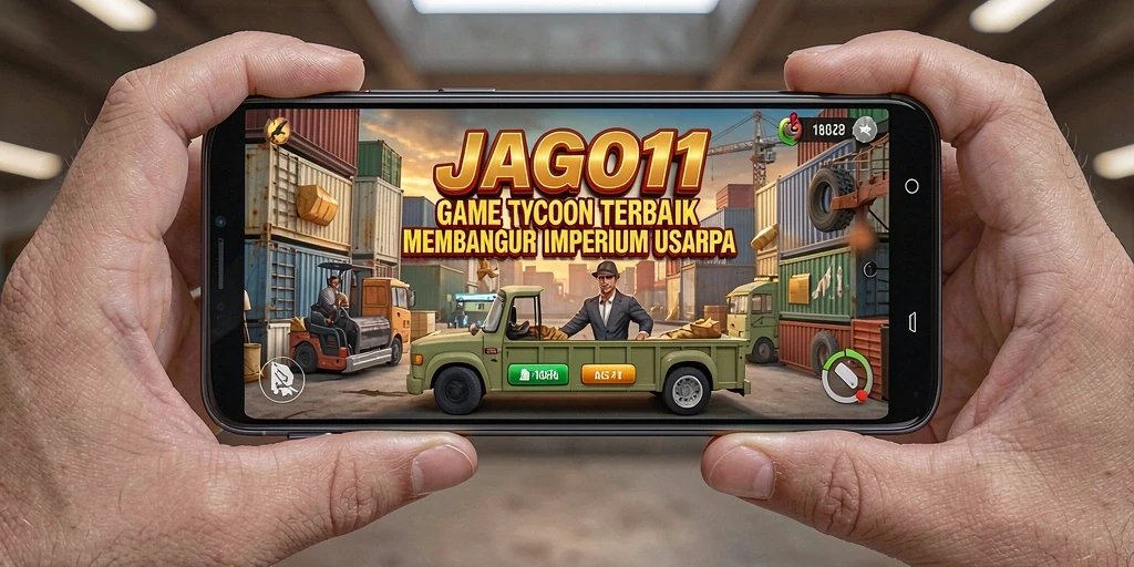 Tangkapan layar JAGO11 menampilkan pengalaman seru membangun imperium usaha.