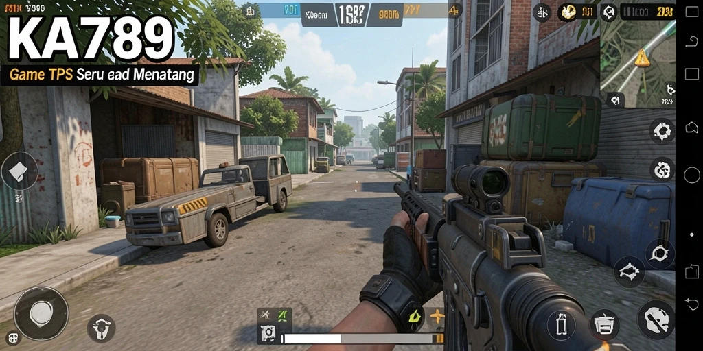 Gameplay KA789 yang menegangkan dalam pertempuran TPS.