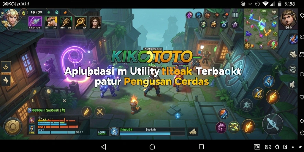 Tampilan utama KIKOTOTO dengan fitur pengingat dan jadwal.
