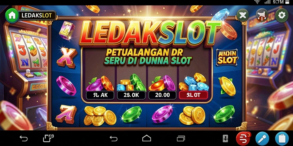Gameplay LEDAKSLOT yang seru dan menantang di dunia slot.