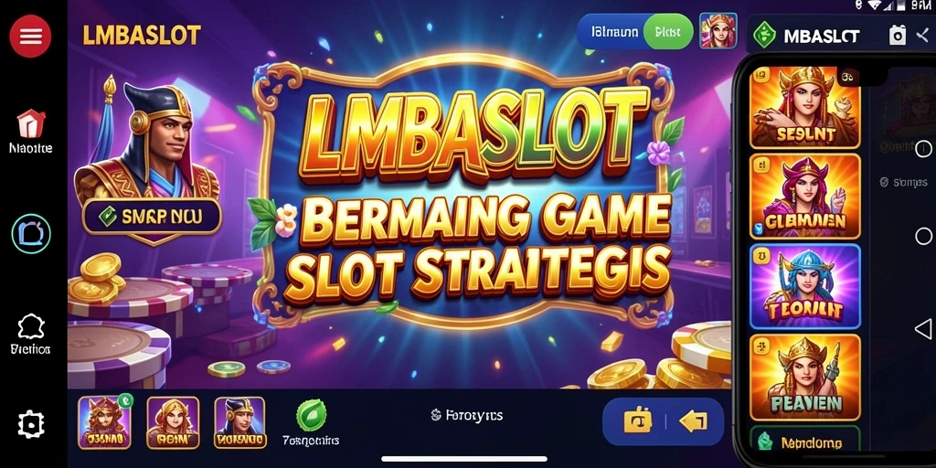 Gameplay menegangkan dalam LMBASLOT dengan pilihan slot menarik.
