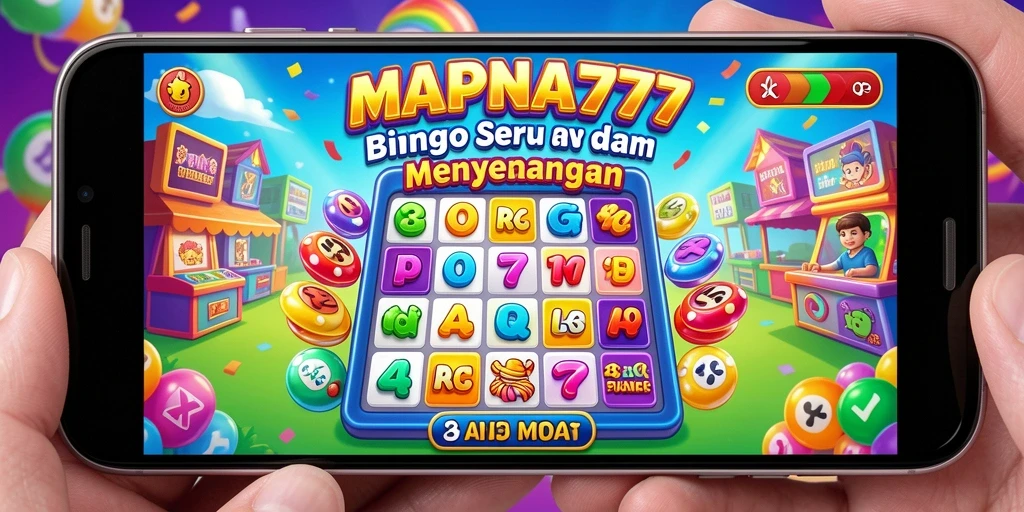 Tampilan gameplay <strong>MAPNA777</strong> yang menarik dengan suasana Bingo yang menyenangkan.
