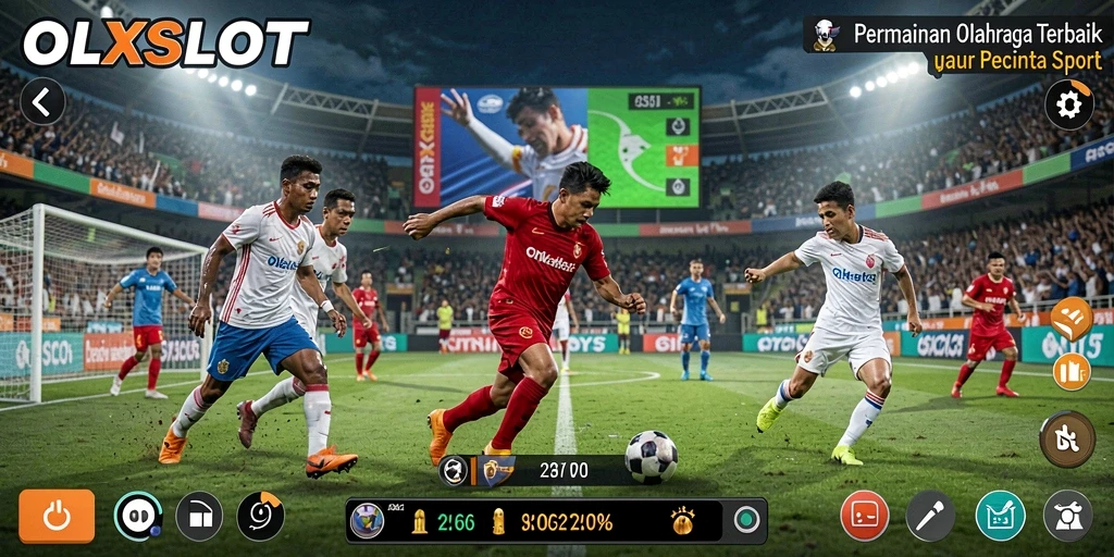 Tampilan gameplay OLXSLOT yang menantang dan seru untuk dimainkan.
