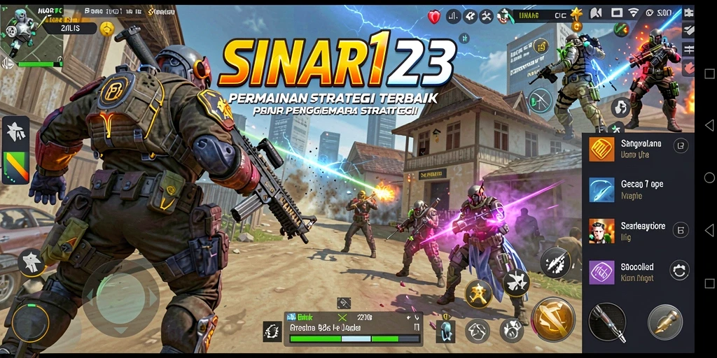 Tampilan gameplay <strong>SINAR123</strong> yang menegangkan dan penuh strategi.