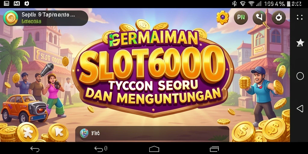 Tampilan gameplay <strong>SLOT6000</strong> yang menarik dan interaktif.