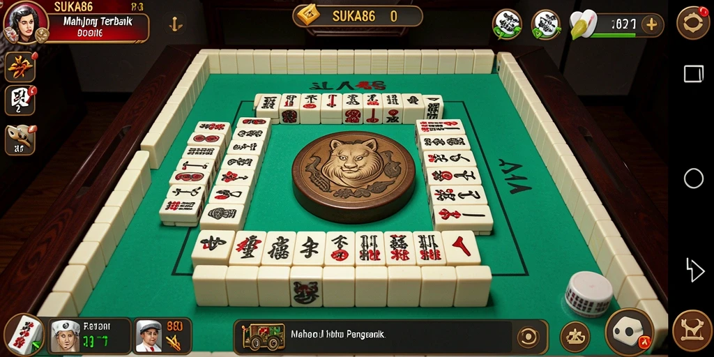 Tampilan gameplay Mahjong yang seru dan interaktif di SUKA86.