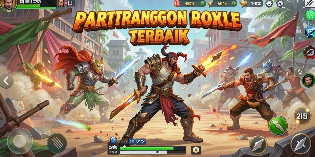 Screenshot gameplay T6 yang intens dalam aksi Battle Royale.