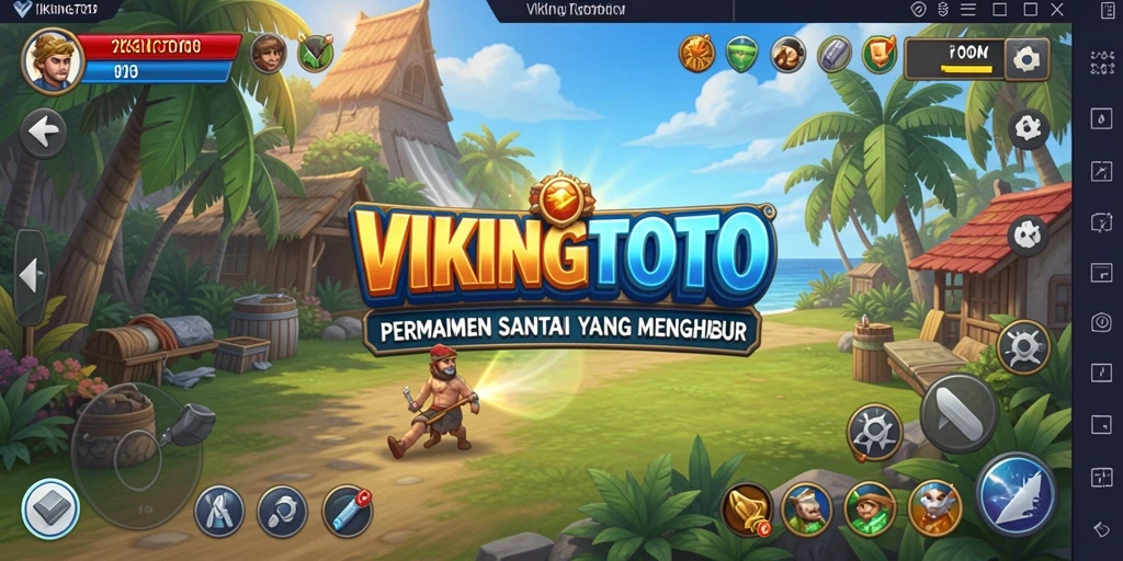 Tampilan gameplay VIKINGTOTO yang seru dan penuh warna.