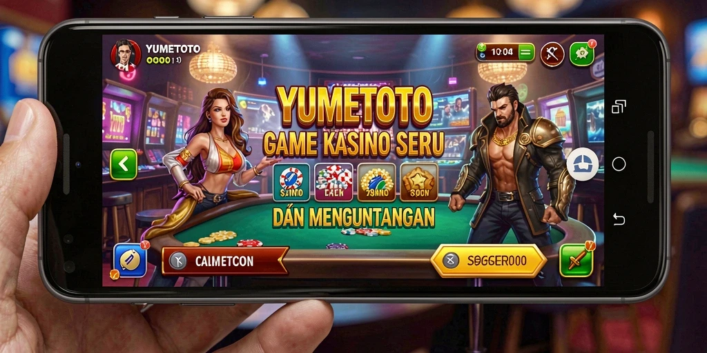 Tampilan gameplay YUMETOTO yang menarik dan interaktif.