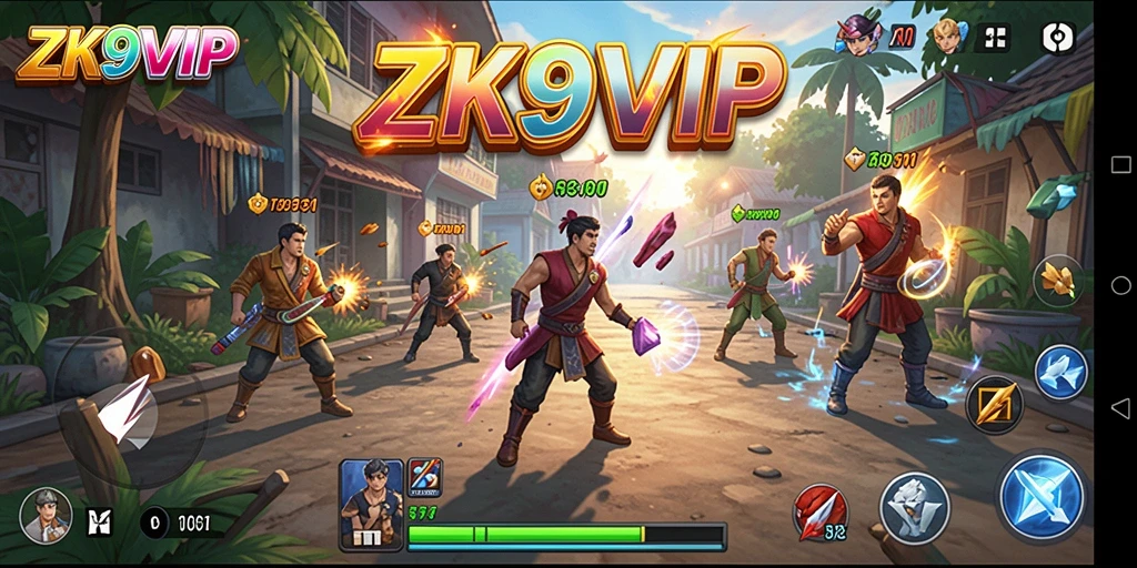 Tampilan gameplay ZK9VIP yang menyenangkan dan interaktif.